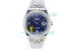 N9 Factory Rolex Datejust II Diamond Replica Watch Blue Dial Jubilee Band 41MM